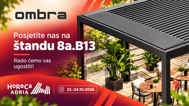 OMBRA vas poziva na Horeca Adria 2026
